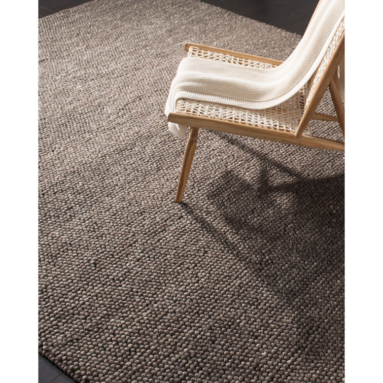Carisbrooke Chocolate Wool 4' x 6' Hand-Knotted Area Rug