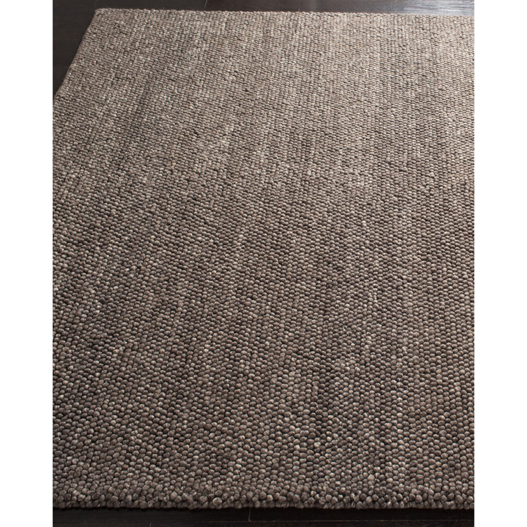 Carisbrooke Hand-Knotted Wool-Viscose Blend Chocolate 9' x 12' Rug