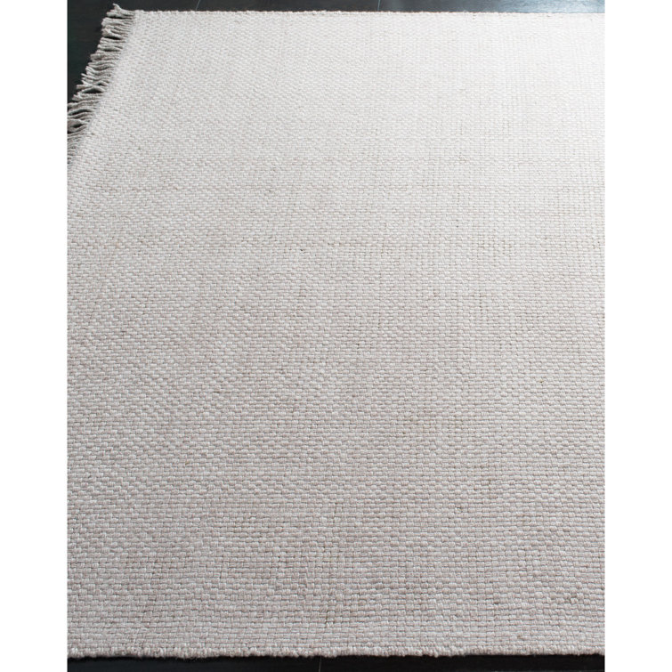 Amalie Pewter 9' x 12' Hand Woven Wool Area Rug
