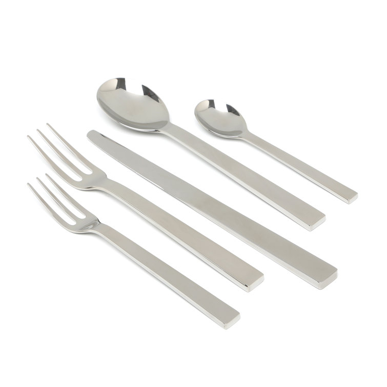 Alessi Alessi Santiago Stainless Steel Flatware Set