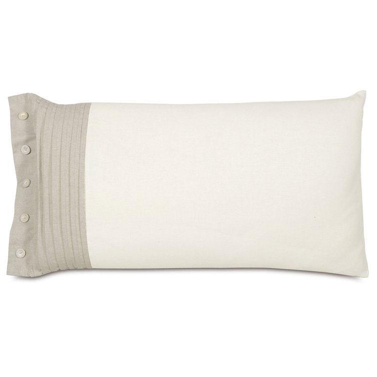 Full Size Blue and Beige Cotton Striped Duvet Cover Set