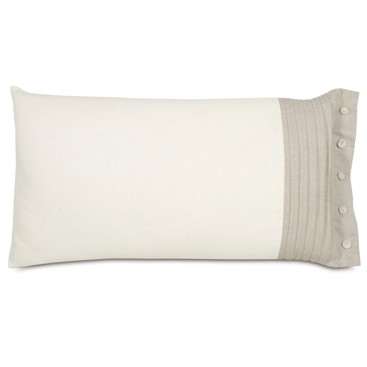 Full Size Blue and Beige Cotton Striped Duvet Cover Set