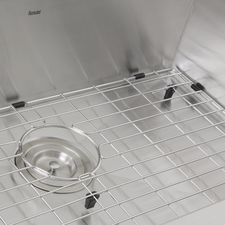 28'' Satin Stainless Steel Undermount Single Bowl Kitchen Sink
