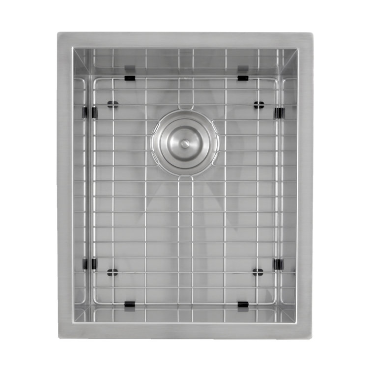 Pro Series 15'' Satin Stainless Steel Undermount Kitchen Sink