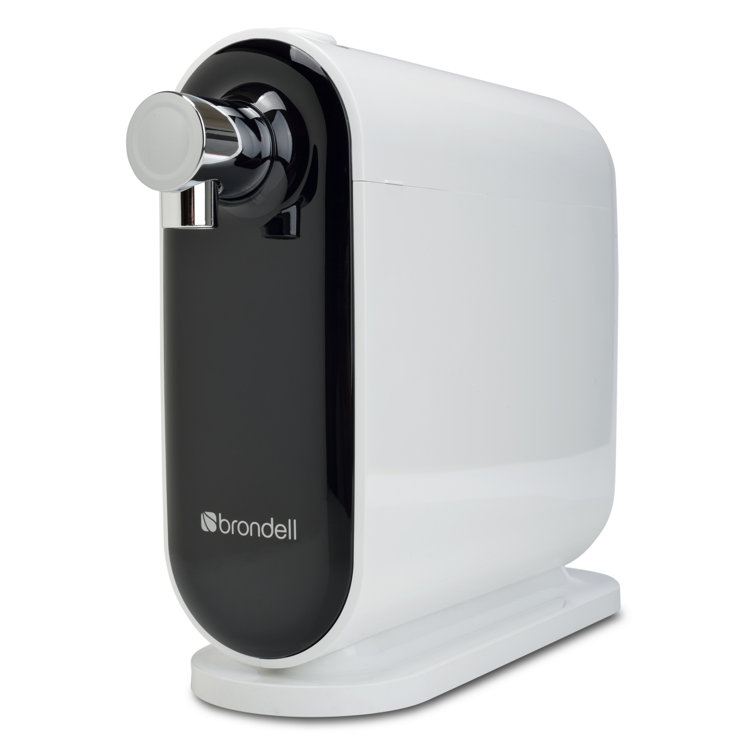 H2O+ White and Black 3-Stage Countertop Water Filtration System