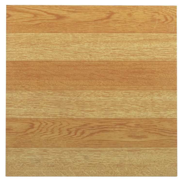 Light Oak 12" x 12" Self-Adhesive Vinyl Floor Tiles