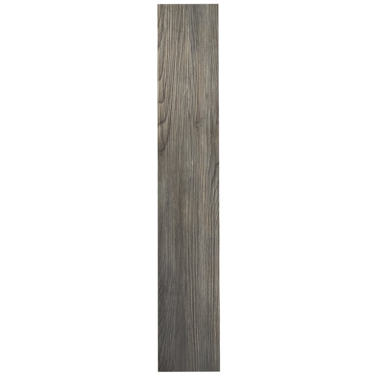 Sterling Silver Spruce Self-Adhesive Vinyl Plank Flooring 6" x 36"