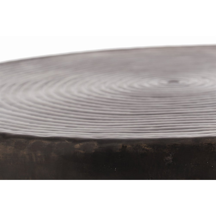Hosanna Antique Bronze Round Iron Coffee Table