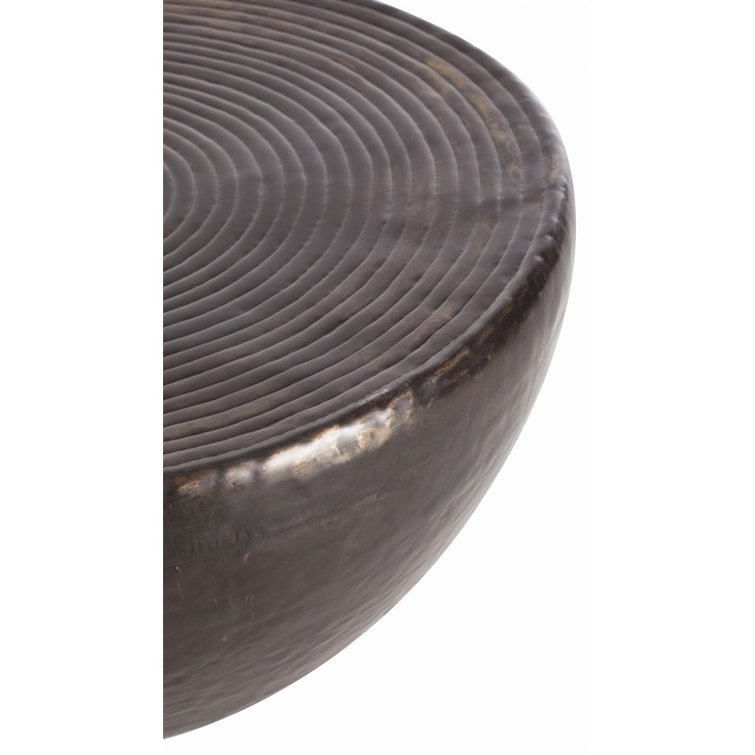 Hosanna Antique Bronze Round Iron Coffee Table
