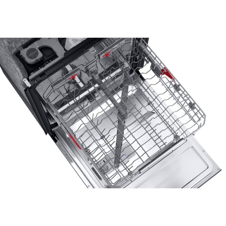 Stainless Steel Smart Built-In Dishwasher with Wi-Fi and 3 Racks