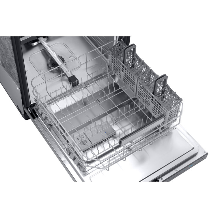 Stainless Steel Smart Built-In Dishwasher with Wi-Fi and 3 Racks