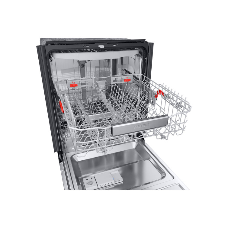 Stainless Steel Smart Built-In Dishwasher with Wi-Fi and 3 Racks