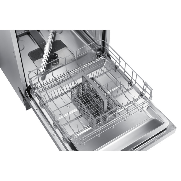 24" Stainless Steel Built-In Dishwasher with Front Control