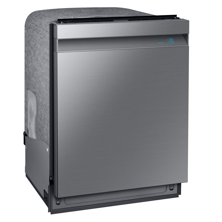 Stainless Steel Smart Built-In Dishwasher with Wi-Fi and 3 Racks