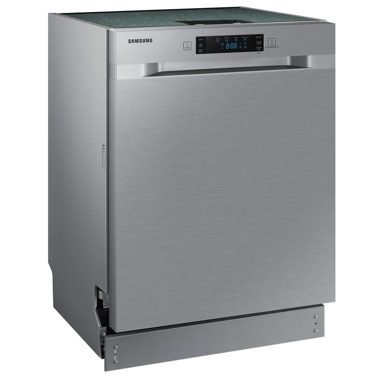 24" Stainless Steel Built-In Dishwasher with Front Control