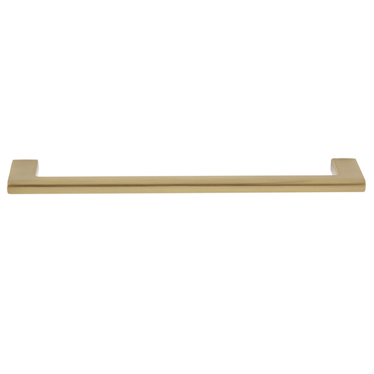 Vail 6-Inch Satin Brass Cylindrical Bar Pull