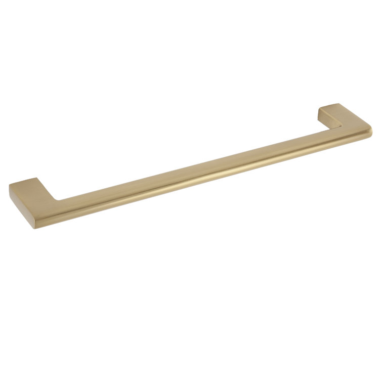 Vail 6-Inch Satin Brass Cylindrical Bar Pull