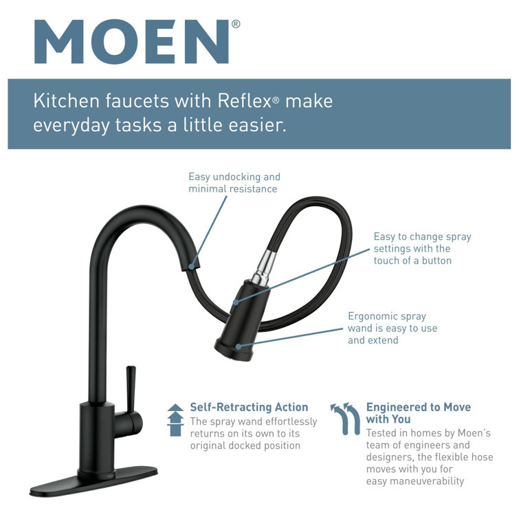 Stainless Steel Pull-Out Spray Single Handle Kitchen Faucet