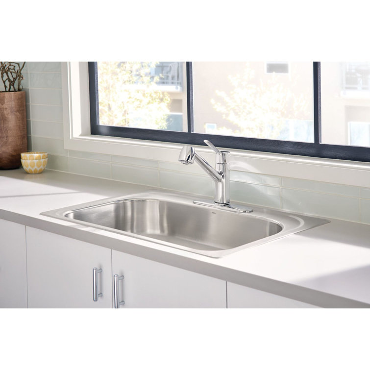 Stainless Steel Pull-Out Spray Kitchen Faucet