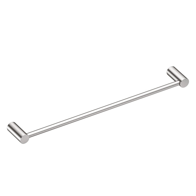 Chrome 18-Inch Modern Wall Mounted Towel Bar