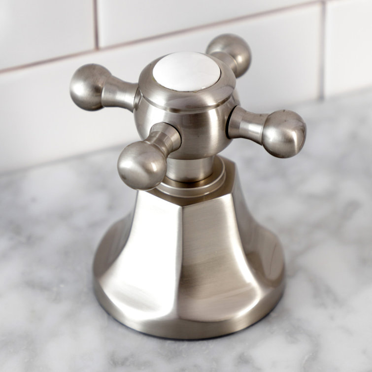 Brushed Nickel Deck Mount Hand Shower with Diverter