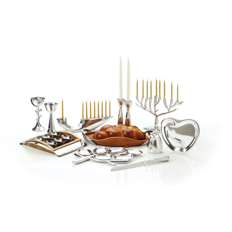Silver Tree of Life Metal Kiddush Cup