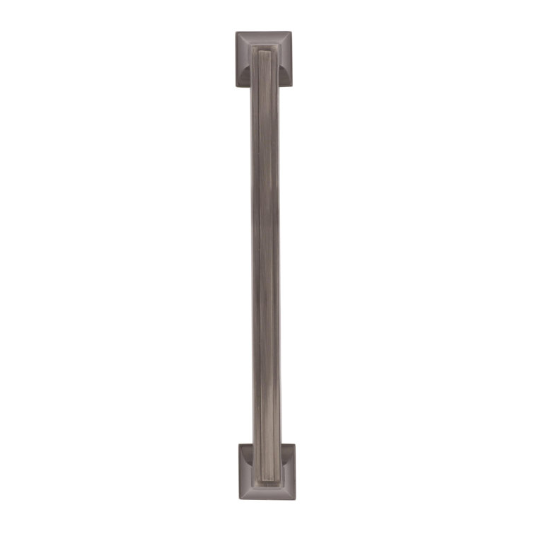 Gunmetal Steel 6-5/16 Inch Center to Center Bar Pull