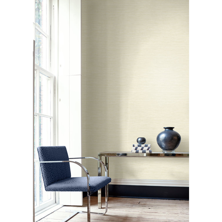 Denim Blue Embossed Vinyl 3D Wallpaper Roll