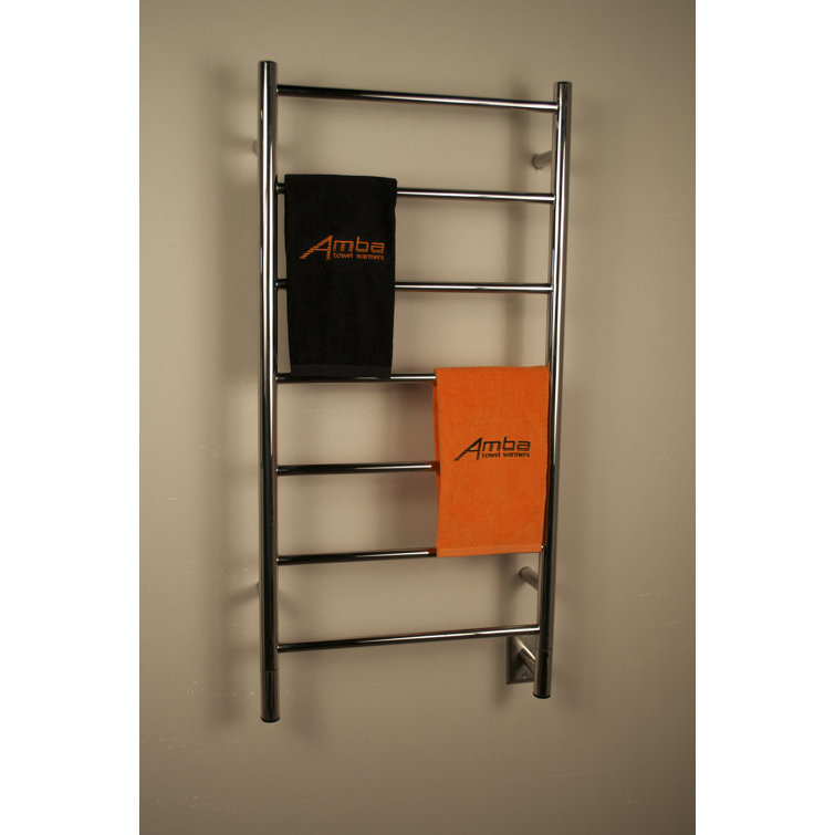 Polished Nickel Stainless Steel Wall Mounted Towel Warmer