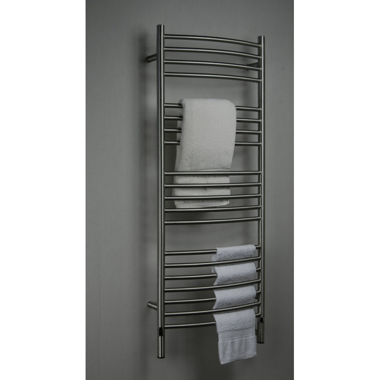 Polished Nickel Wall Mounted Stainless Steel Towel Warmer