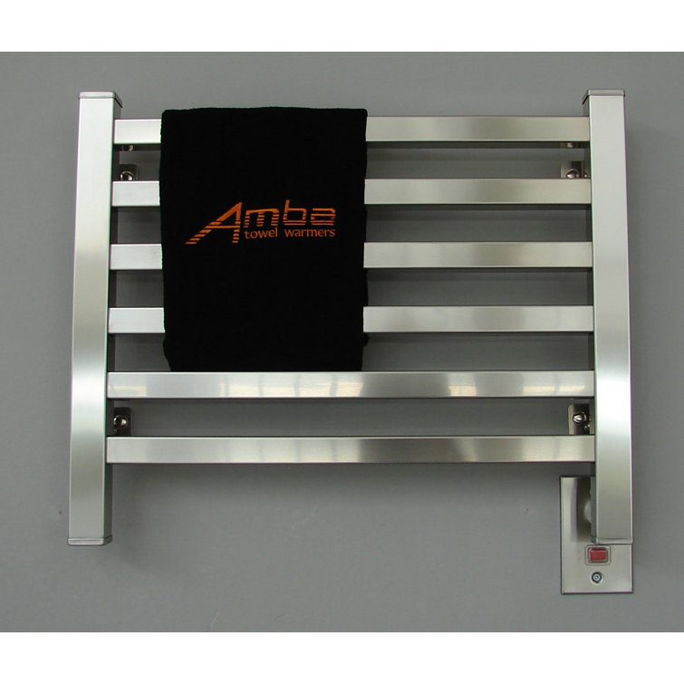 Polished Nickel Wall Mounted Stainless Steel Towel Warmer