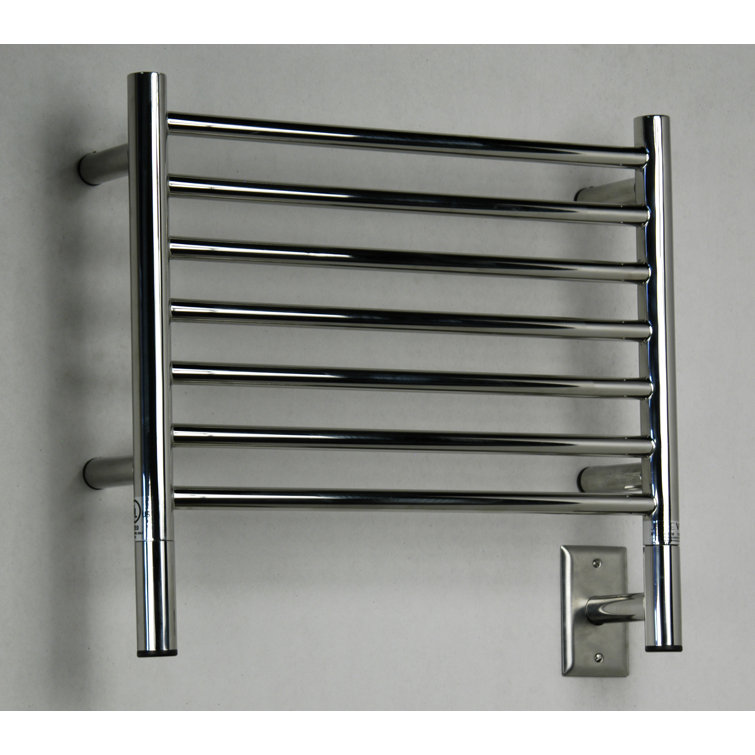 Polished Nickel Wall Mounted Electric Towel Warmer