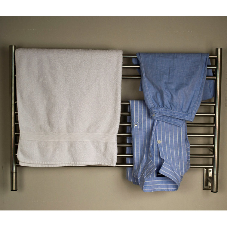 Polished Nickel Wall Mounted Stainless Steel Towel Warmer