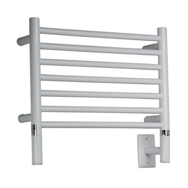 White Stainless Steel Wall Mounted Electric Towel Warmer