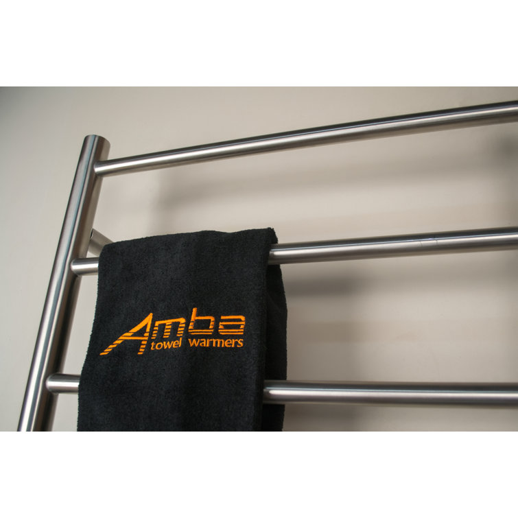 Polished Nickel Stainless Steel Wall Mounted Towel Warmer