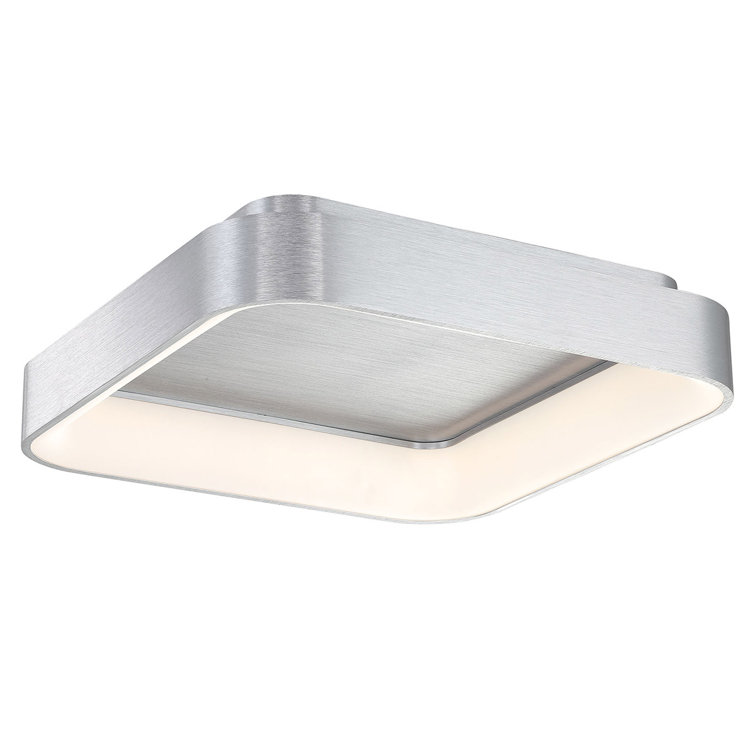 Tetris Square Aluminum LED Flush Mount for Indoor/Outdoor, Energy Star
