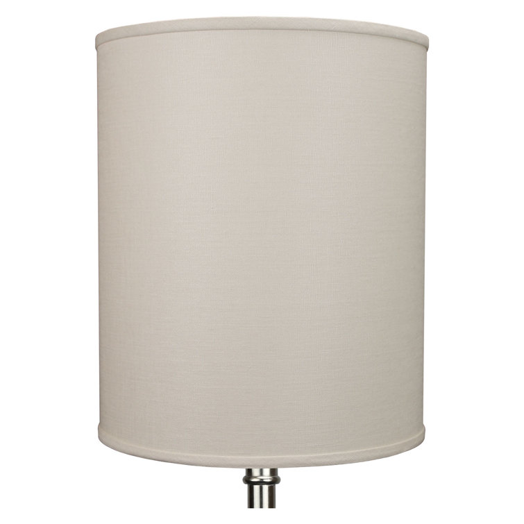 14" Natural Linen Drum Lamp Shade