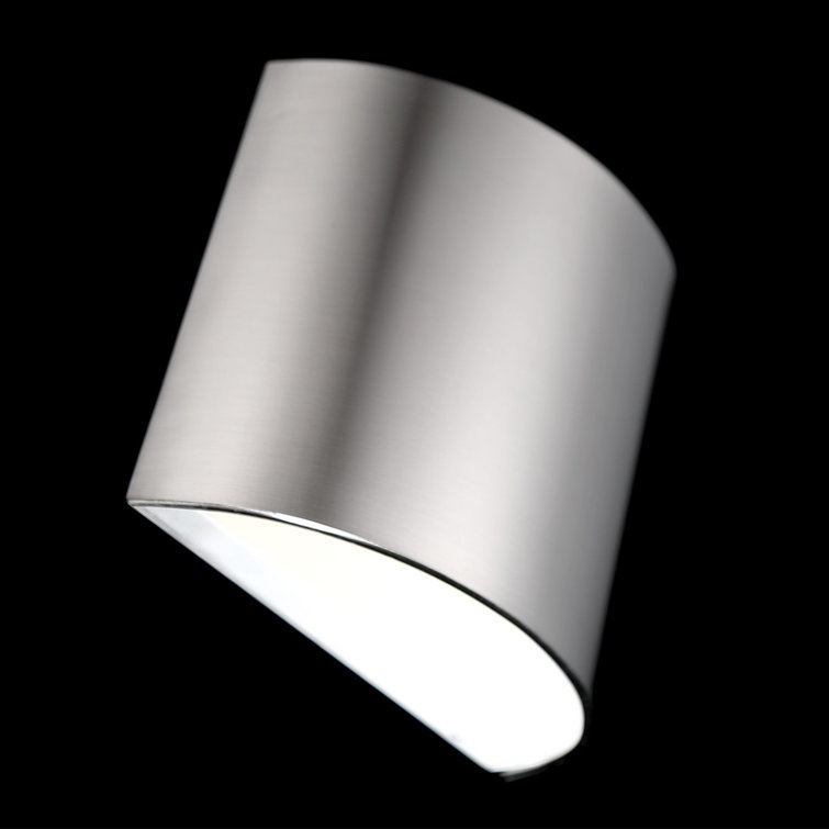 Brushed Nickel Dimmable LED Wall Sconce