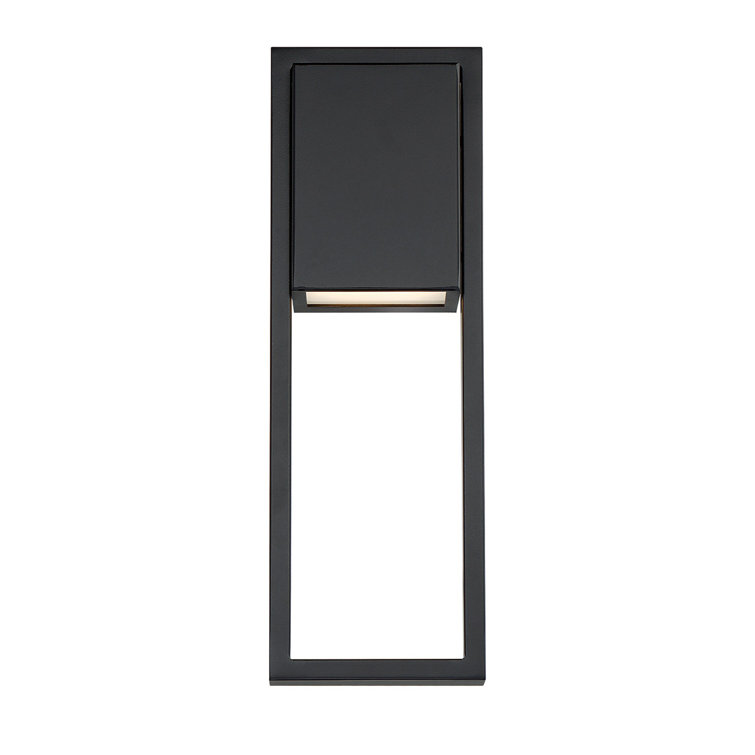 Archetype Black Aluminum 18" LED Wall Sconce