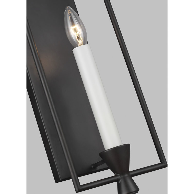 Keystone Aged Iron 1-Light Wall Sconce with Rustic Charm