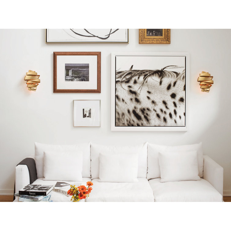 Deluxe Gold Candelabra 2-Light Wall Sconce