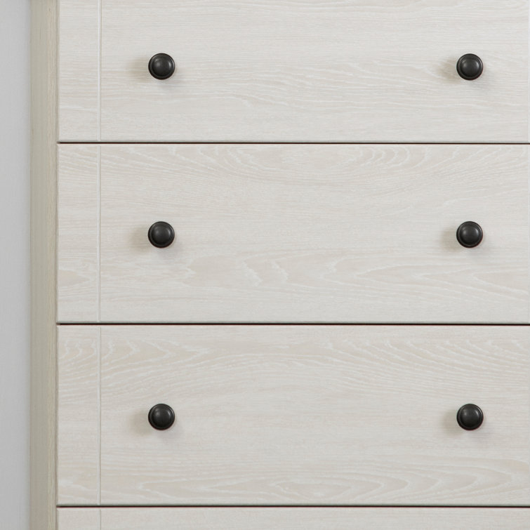 Winter Oak Cottage 5-Drawer Combo Dresser
