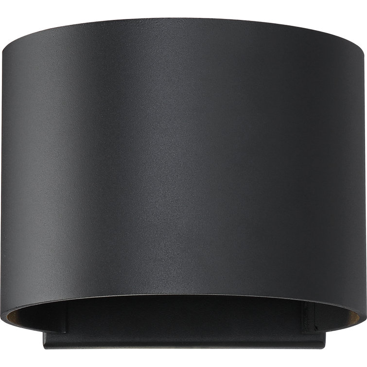 Lightgate Sleek Black LED Dimmable Wall Sconce