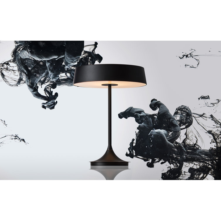 Seed Design China 14" Matte Black LED Desk Table Lamp