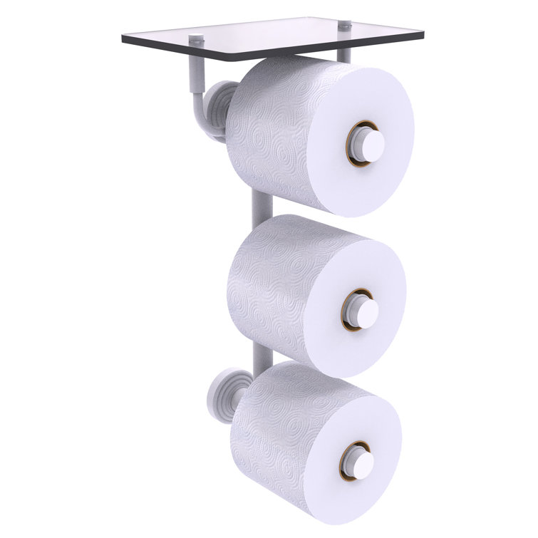 Charlton Home® 4F4854A00A2743619E16A1AA6B2C9867 Beresford Wall Mounted Toilet Paper Holder