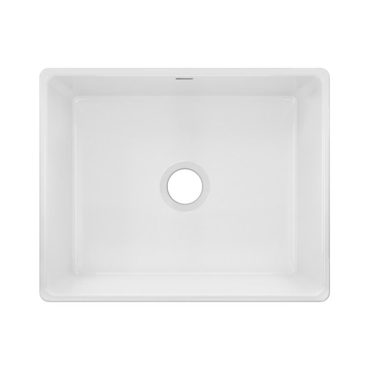 Elkay White Fireclay Tall Apron Farmhouse Sink