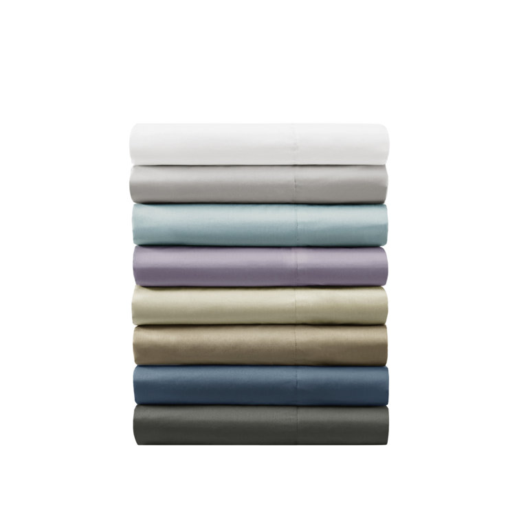Gray King 800 Thread Count Cotton Blend Sheet Set