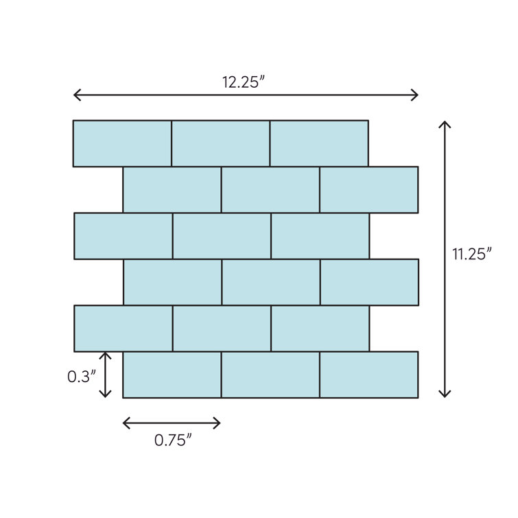 White Mother of Pearl Seashell Brick Mosaic Wall Tile