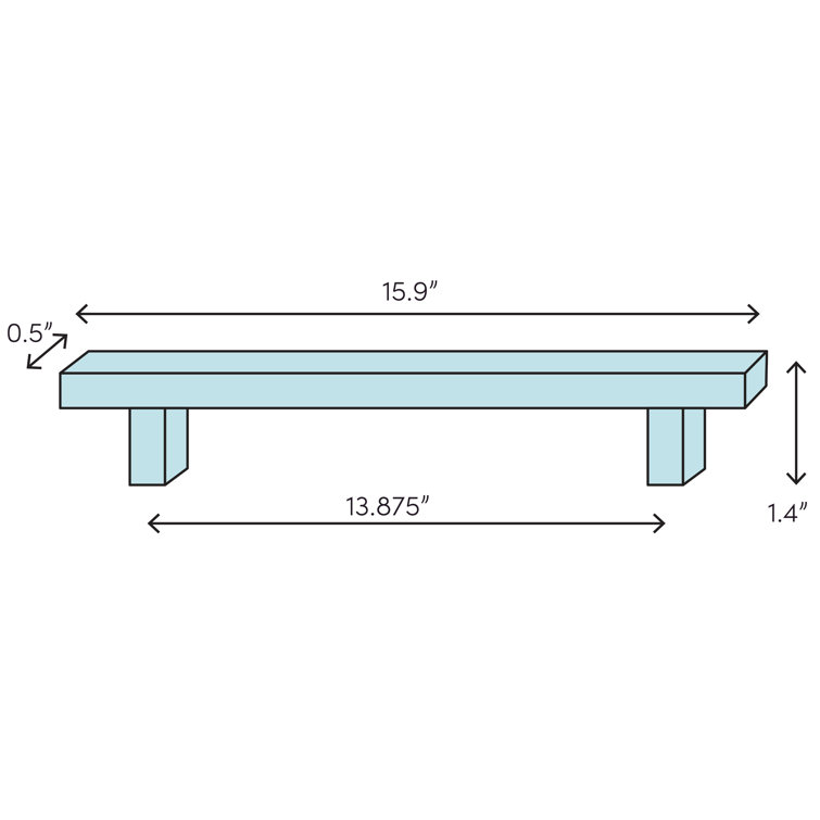 Architectural Satin Nickel 7" Cylindrical Bar Pull with Mounting Hardware