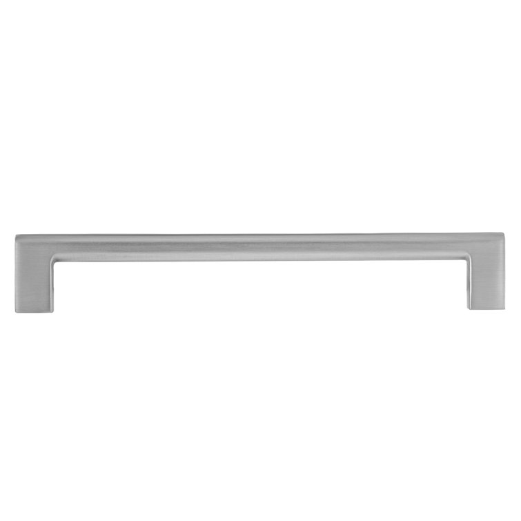 Vail 8-Inch Satin Nickel Rectangular Bar Pull